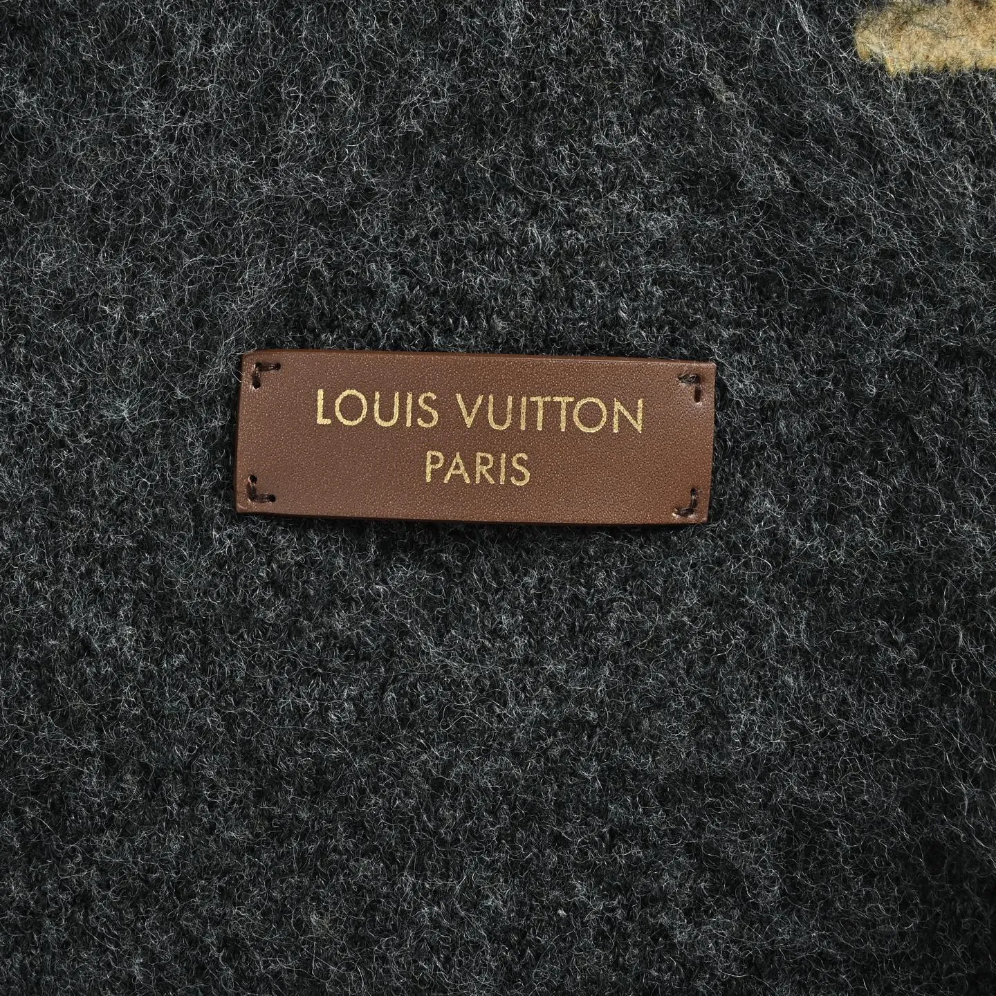 Louis Vuitton/Louis Vuitton forest landscape jacquard sweater